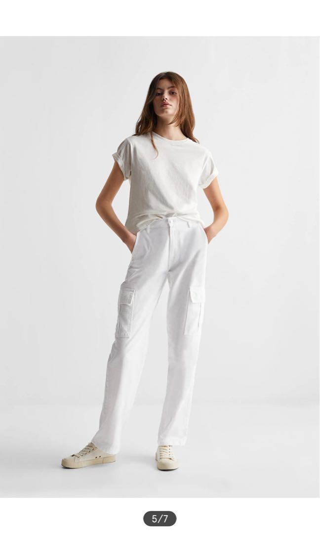 Mango Classic Cargo Trousers Women s Fashion Bottoms Other