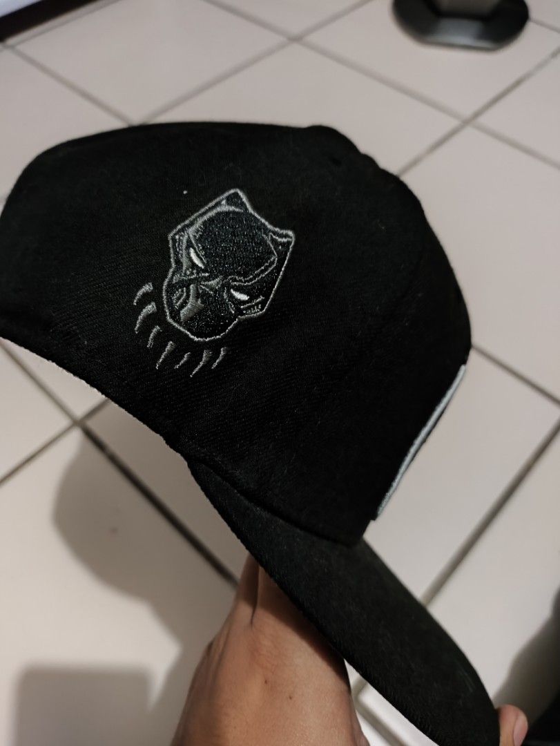 Marvel x New Era Cap Black Panther (Category: Caps & Hats) located in Manila. Submitted by yabb25 (Listing ID 1250567125, Image 2). Description: good condition naidisplay lang.