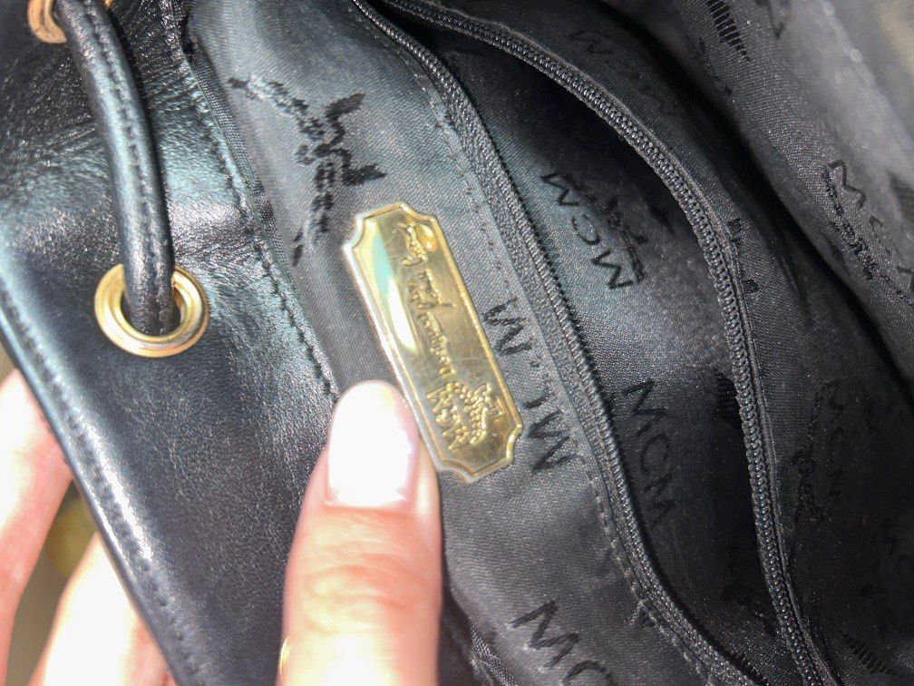 MCM Backpack MINI BLACK