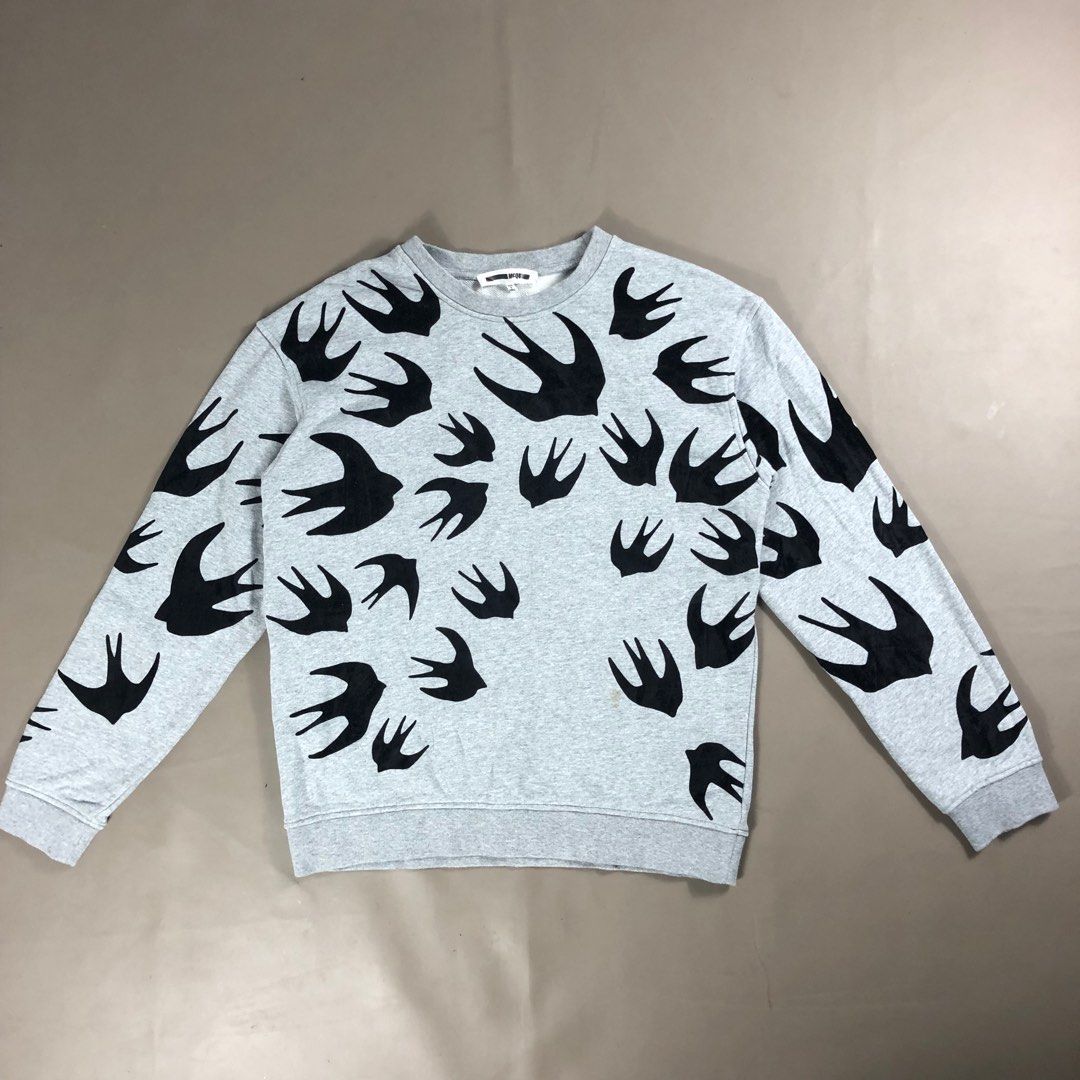 Mcq alexander mcqueen velvet logo sweatshirt store
