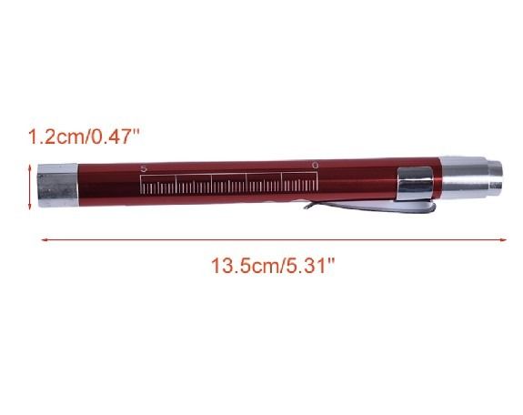 Medical First Aid Pen Light / Flashlight LED Torch Yellow LED Light ...