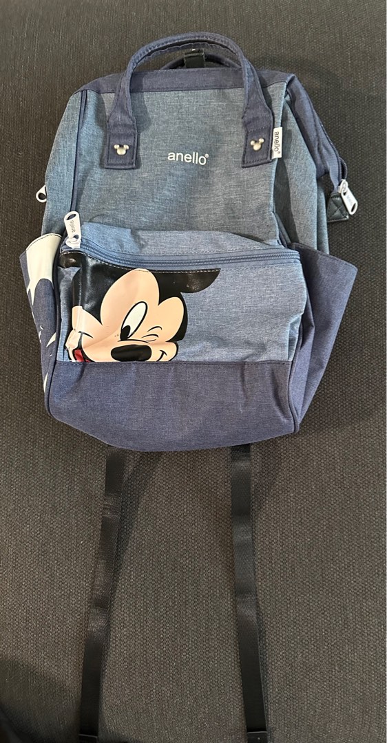 Mickey Mouse Anello Backpack, Women's Fashion, Bags & Wallets