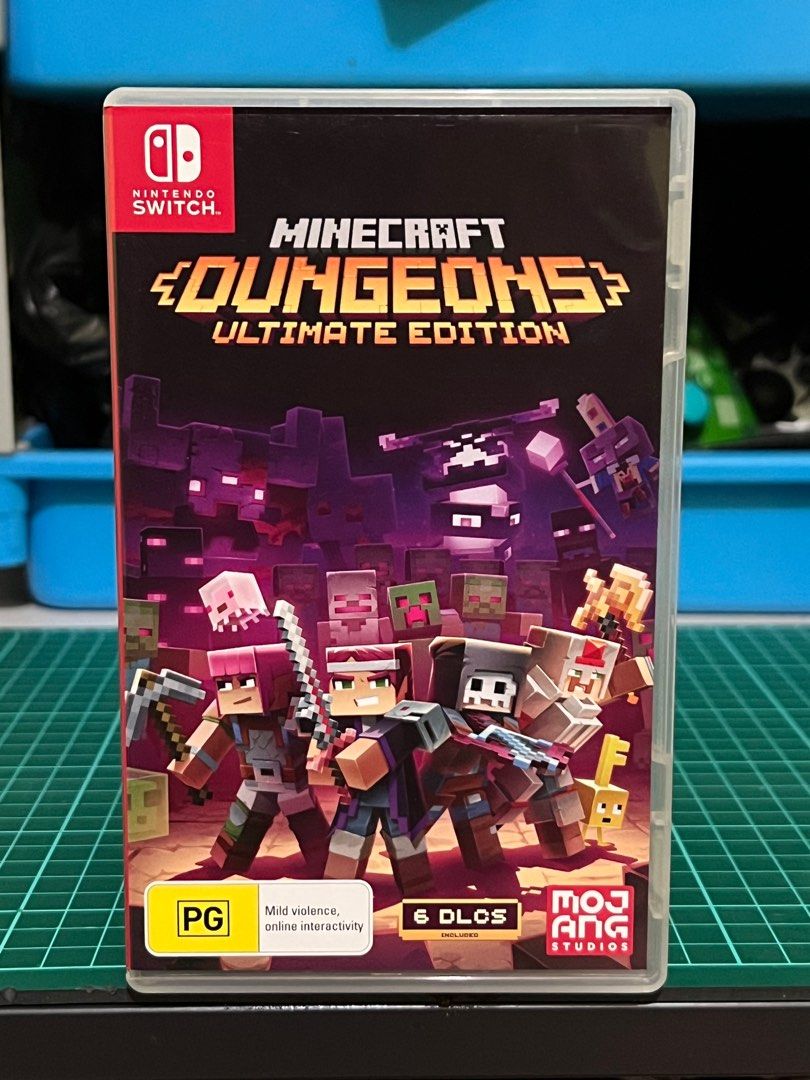 Minecraft Dungeons Ultimate Edition Nintendo Switch Used
