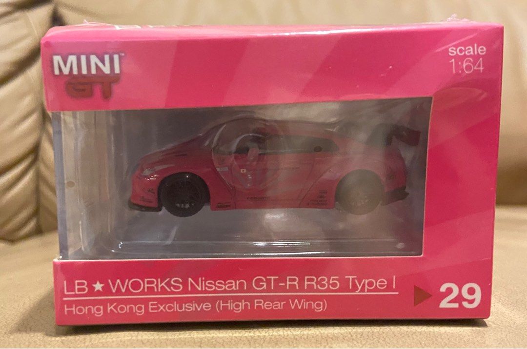 絕版全新］Mini GT 29 LB WORKS Nissan GTR 35, 興趣及遊戲, 玩具