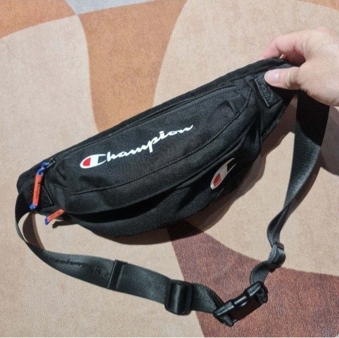 Champion black outlet bum bag