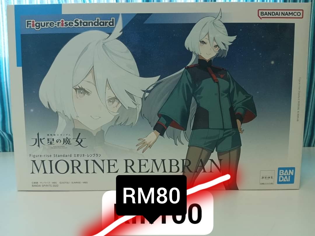 Miorine Rembran Bandai, Hobbies & Toys, Toys & Games on Carousell