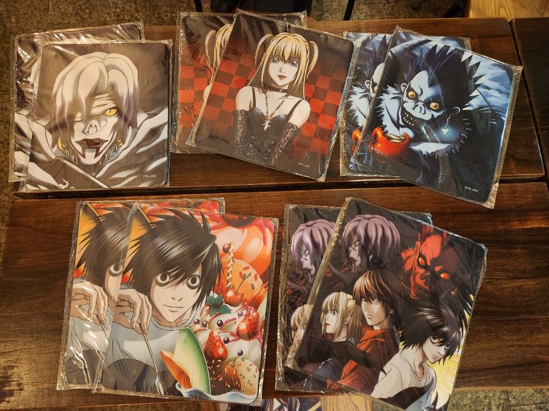 Death Note Mouse Mouse Pad Anime Mousepad Death note, Computers & Tech, Parts ...