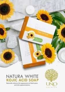 NATURA WHITE Kojic acid soap