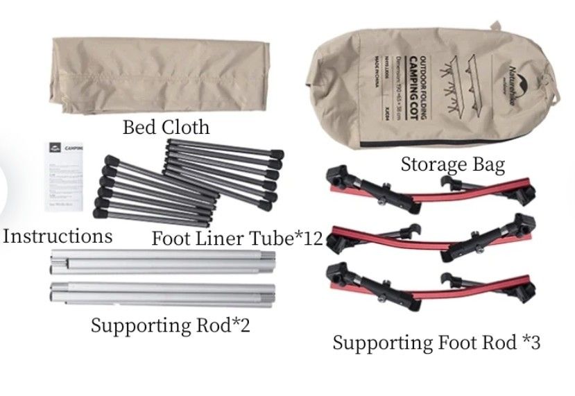 Naturehike Ultralight Foldable Camping Sports Equipment Hiking
