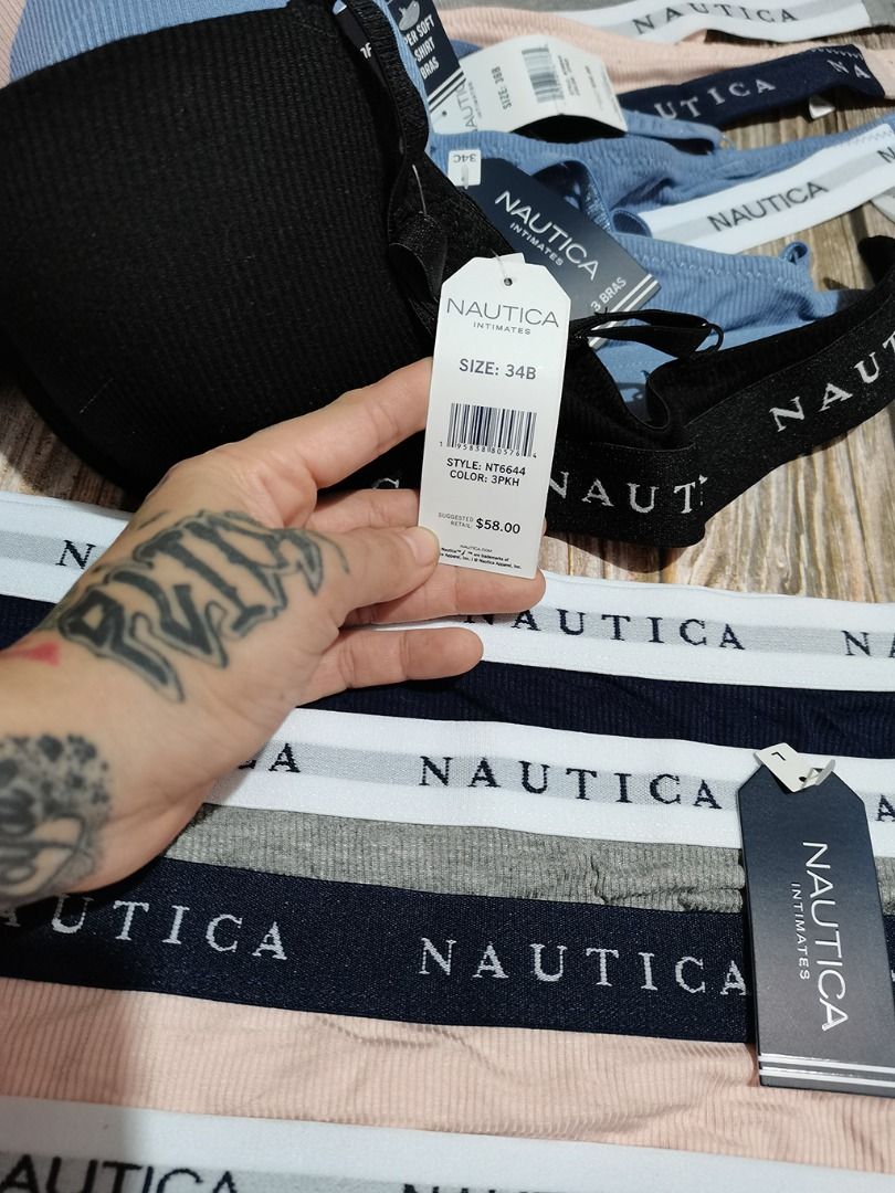 Nautica Bra Panty Set 34B 34C 36B 36C 38C, Women's Fashion, Undergarments &  Loungewear on Carousell