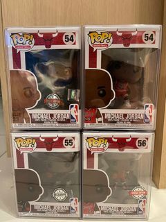 Pop! NBA Bulls Michael Jordan Vinyl Figure (Black Jersey) #55 Exclusive