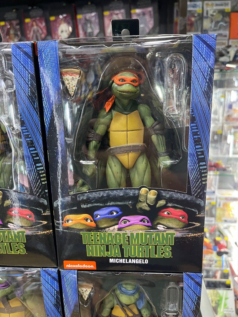 NECA TMNT 1990 GAMESTOP Exclusive Set Of 4 Hobbies Toys Toys