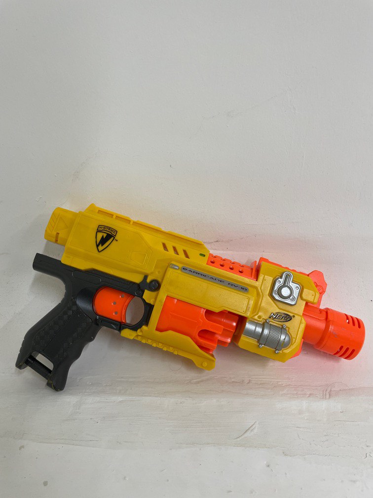 Nerf Gun Barricade RV10, Hobbies & Toys, Toys & Games on Carousell