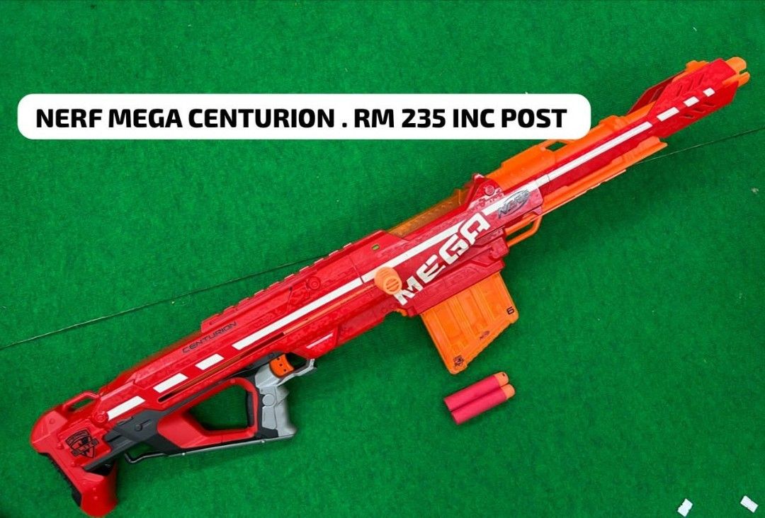 NERF Mega Centurion sniper set, Hobbies & Toys, Toys & Games on Carousell