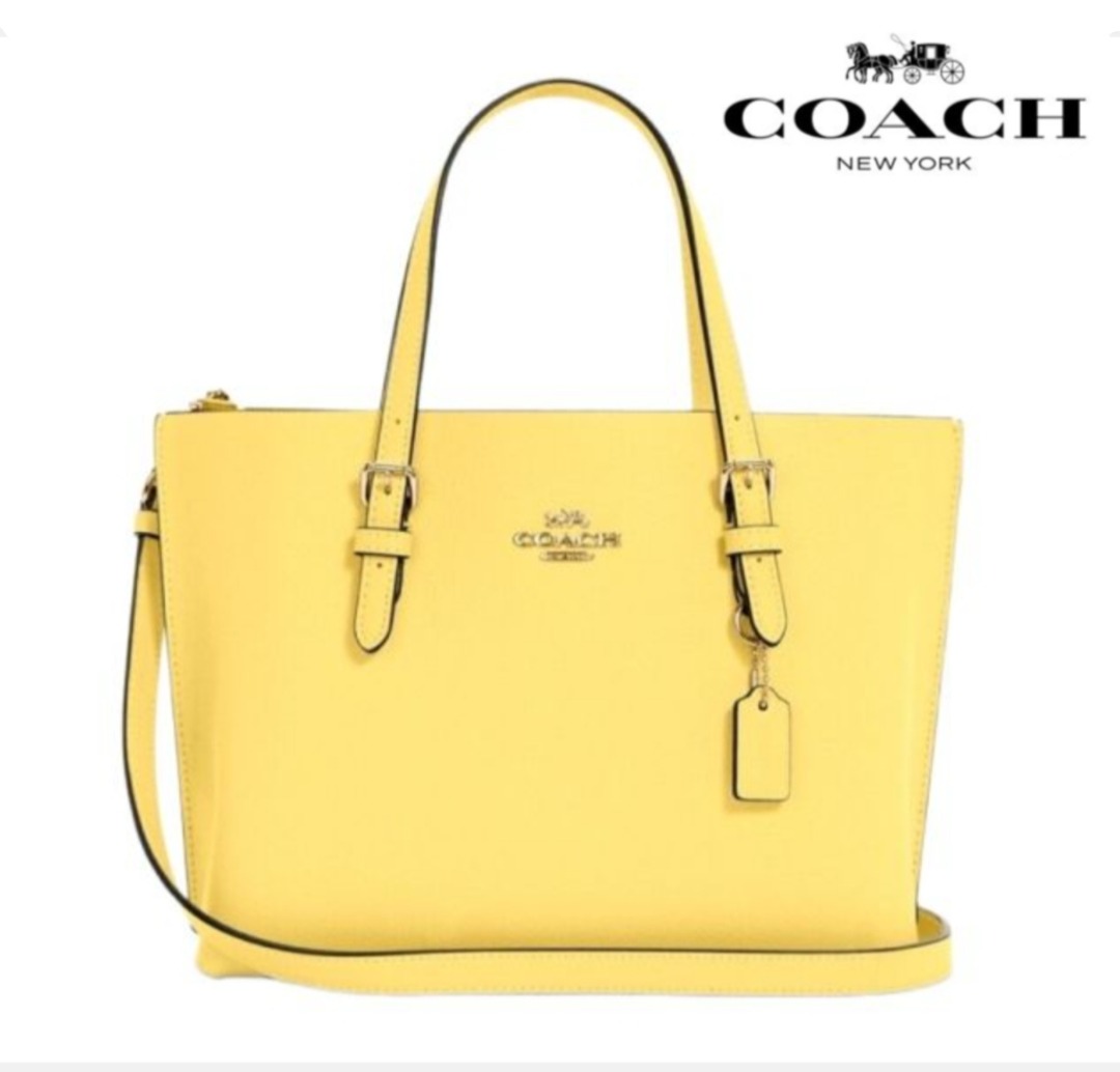 Coach new arrivals tote yellow