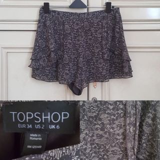 (NEW) Topshop Lace Pattern Short Pants // Celana Pendek Wanita