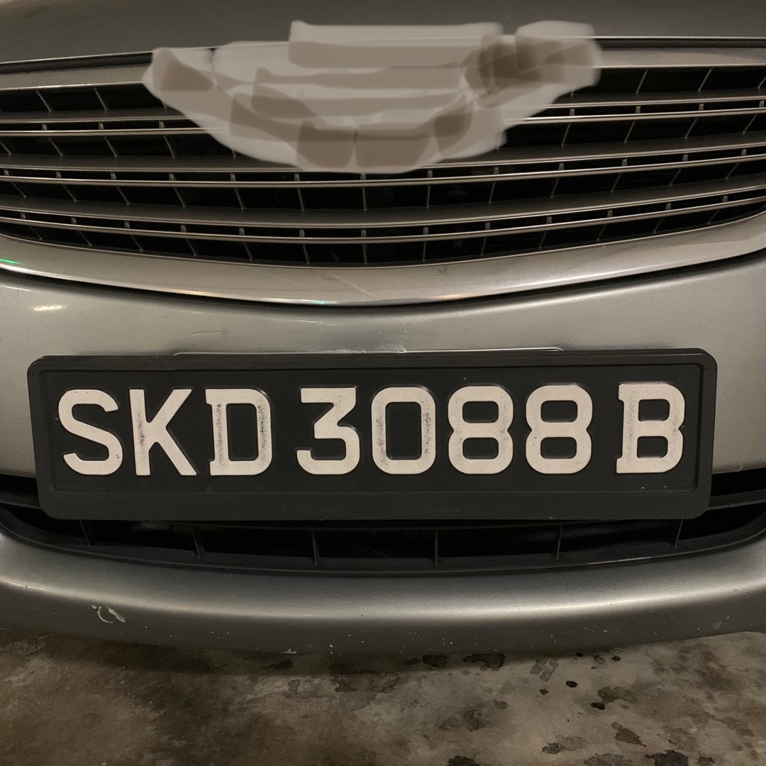 Nice, Cheap Number Plate For Sale, Car Accessories, Car Plates on Carousell