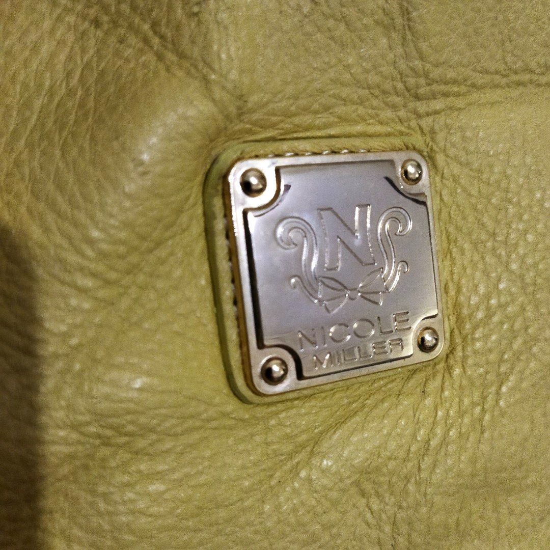 Nicole Miller Hobo Bag (Category: Shoulder Bags) located in Manila. Submitted by shopaholic_gurl (Listing ID 1113841734, Image 2). Description: excellent condition very soft leather gold hardwares sold as is.