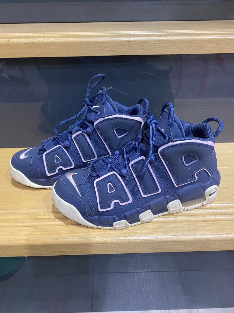 新品 24.5cm Air More Uptempo Thunder Blue-