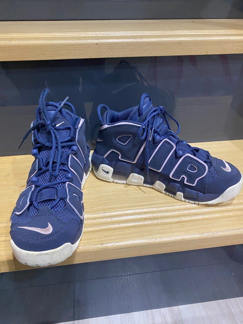 新品 24.5cm Air More Uptempo Thunder Blue-