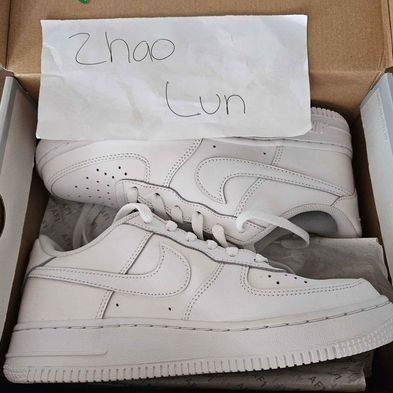 Nike Air Force 1 Low White GS Women s Fashion Footwear