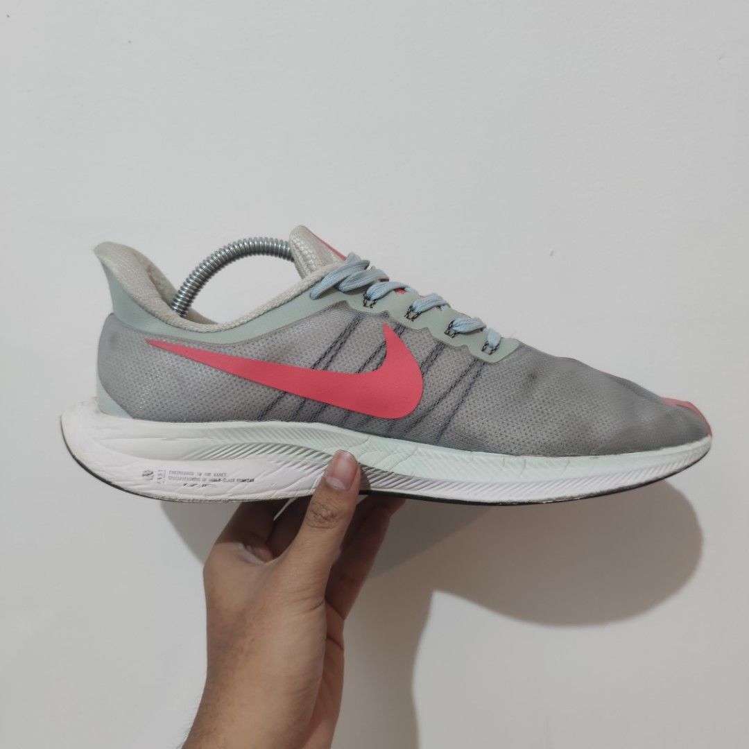 Nike Air Zoom Pegasus 35 Turbo Barely Grey Size 43 Fesyen Pria