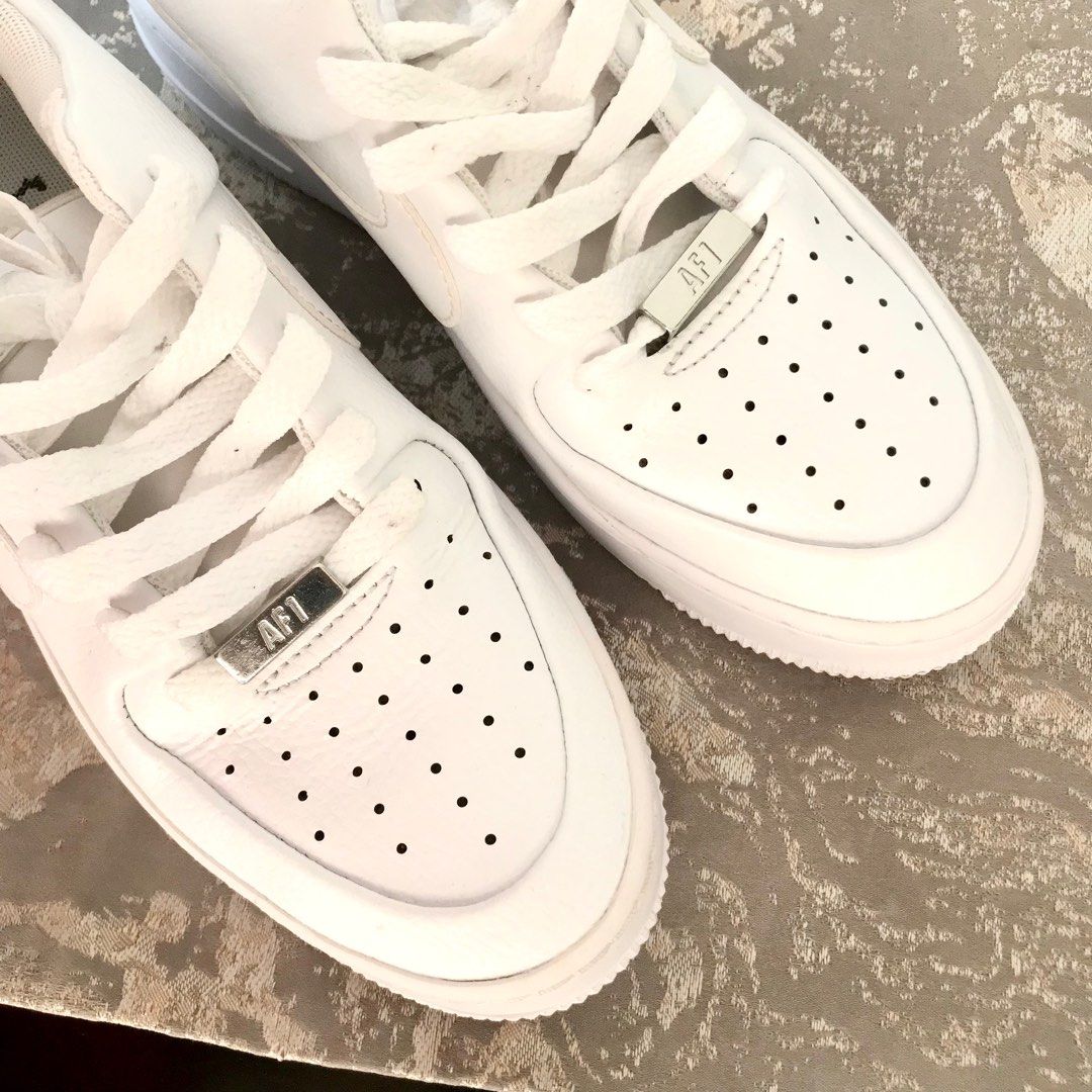 NIKE AIRFORCE 1 SAGE LOW IN WHITE AUTHENTIC Women s Fashion