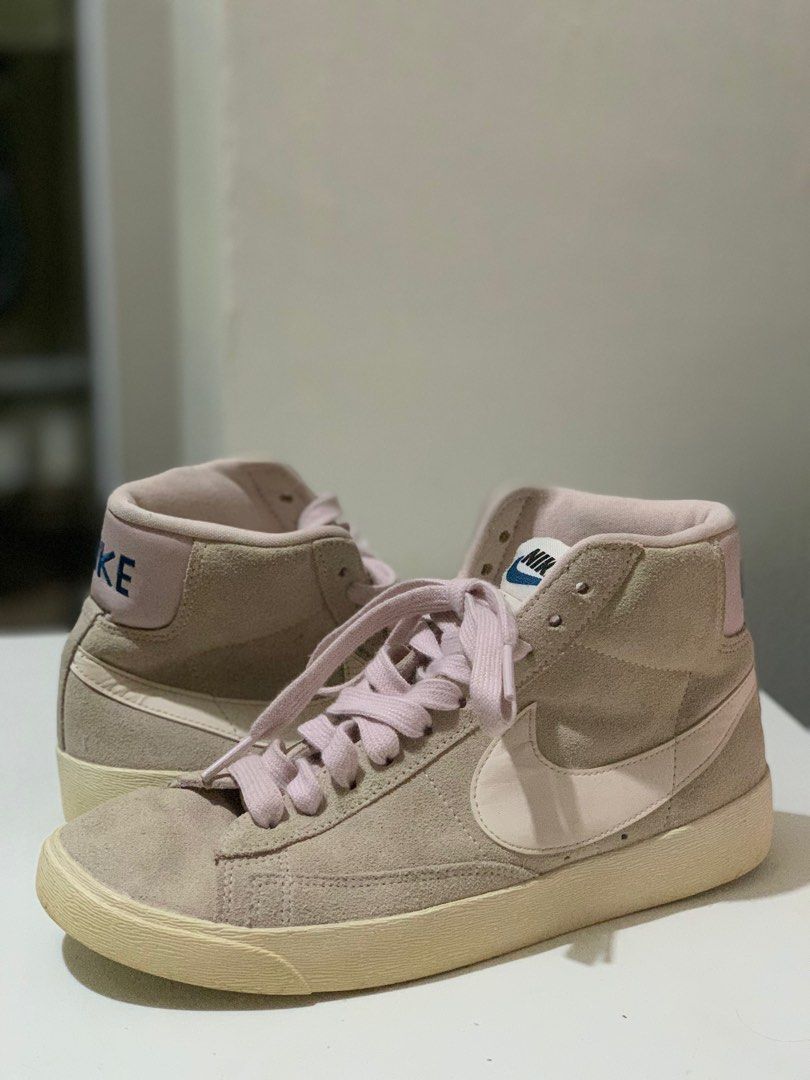 Nike blazer mid vintage suede desert sand (w) top