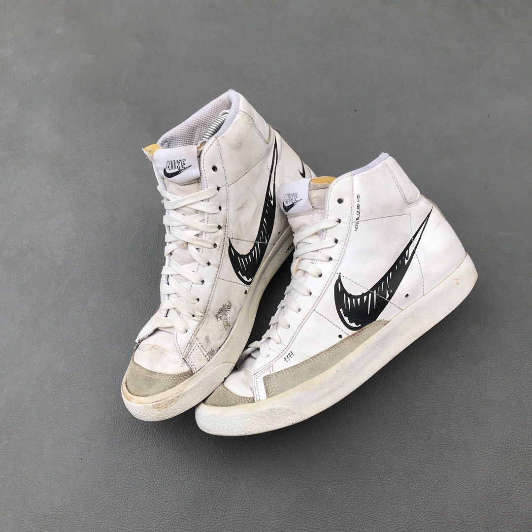Shoes Blazer Mid Vintage Sketch Nike Vintage Nike 1977 Blazer Nike