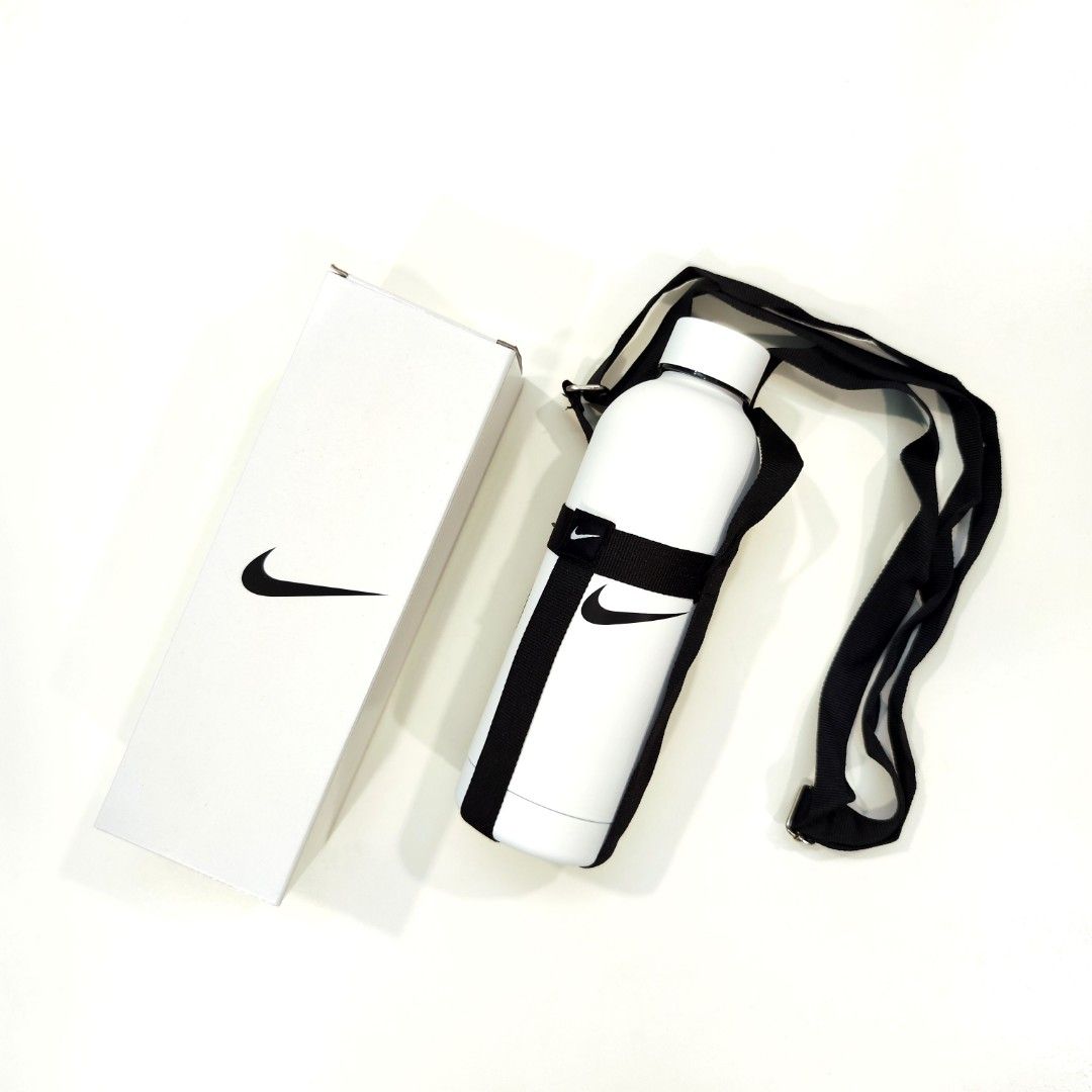 Nike Carrying Metal Water Bottle White Furniture Home Living