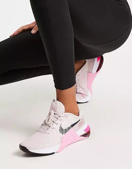 Women Nike Metcon 8 pink training shoes gym shoes