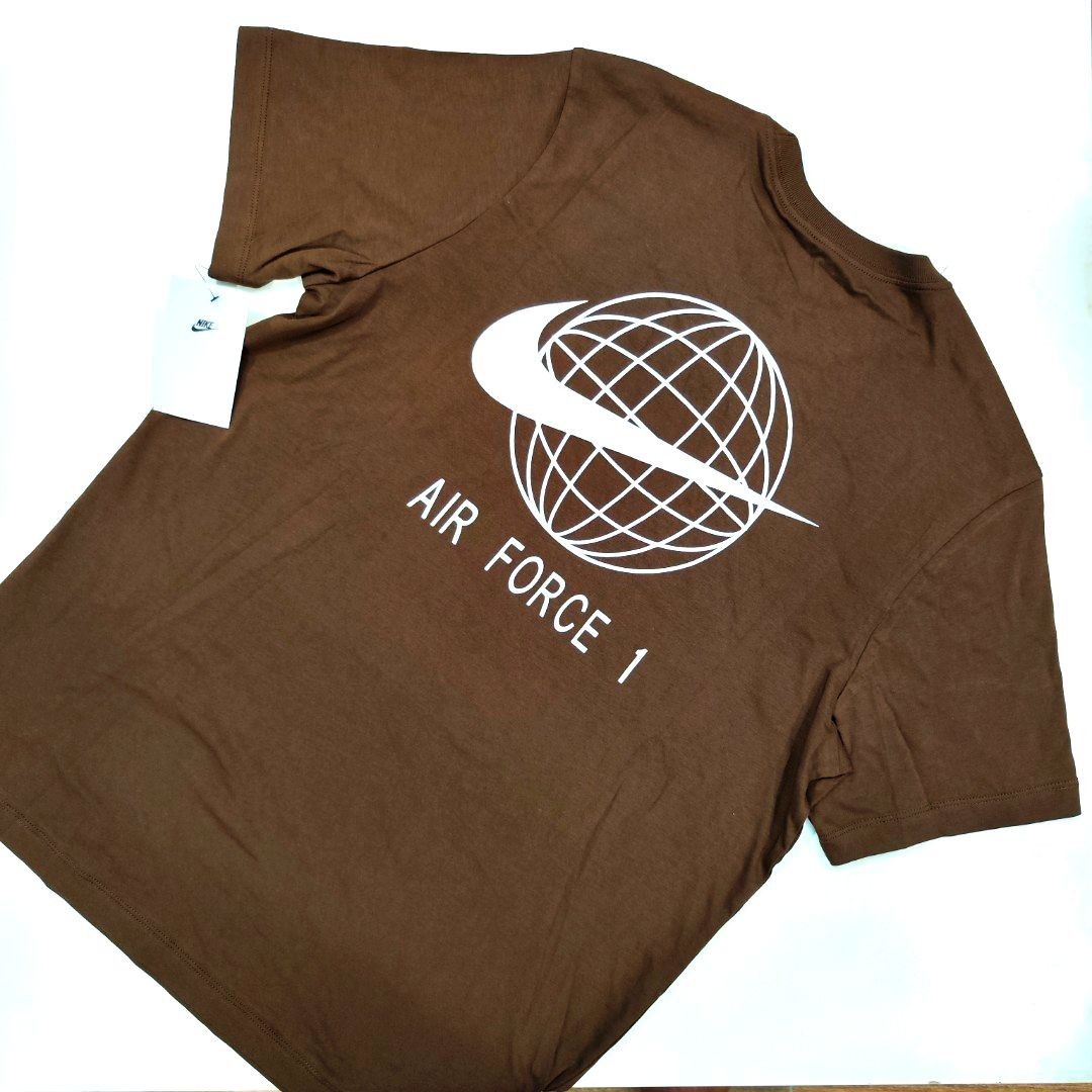 Nike Air Force 1 Men s T Shirt 40th Anniversary Driftwood Brown