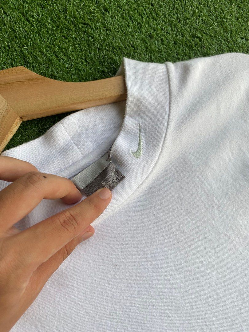 white nike turtleneck