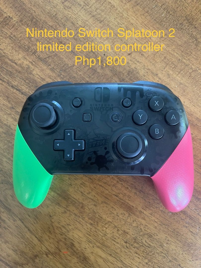 Limited Ed Splatoon Controller, GuliKit and Games, Video Gaming, Video ...