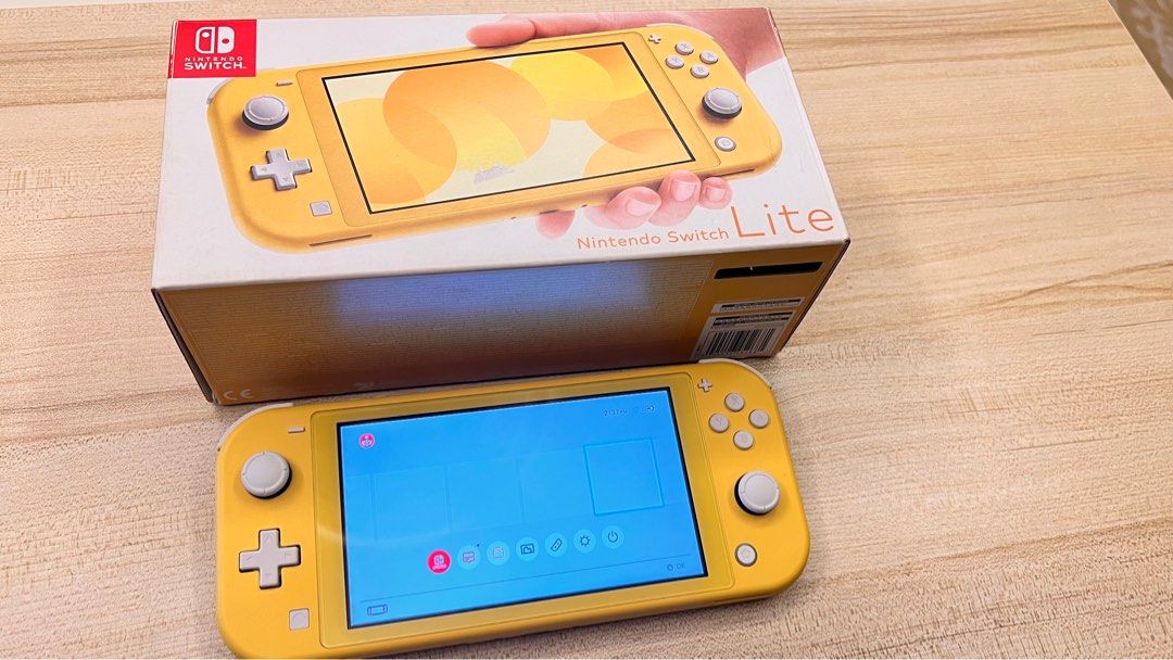 Nintendo Switch Lite Yellow Video Gaming Video Game Consoles