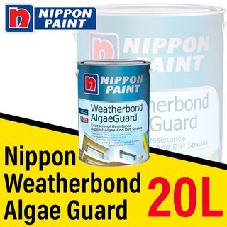 Nippon Paint Algaeguard Weatherbond 0844 Slate Grey 20L