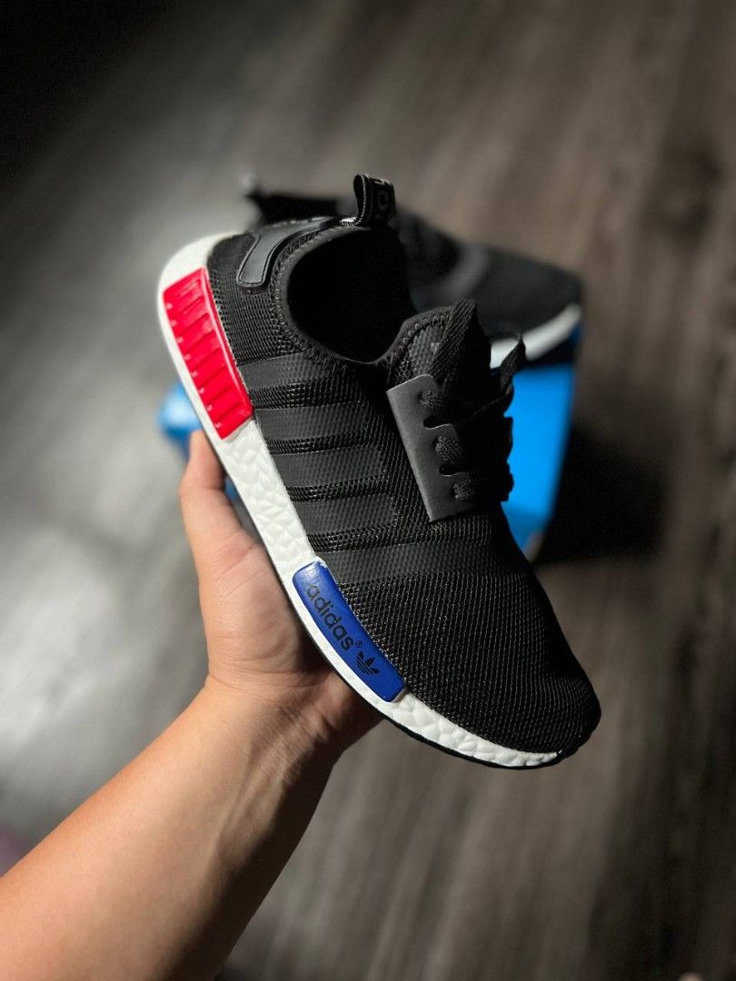 Nmd classic red and blue shop