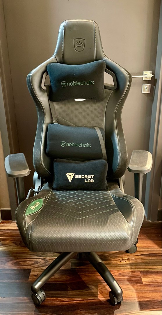 Noblechairs PU leather Gaming Chair, Furniture & Home Living, Furniture