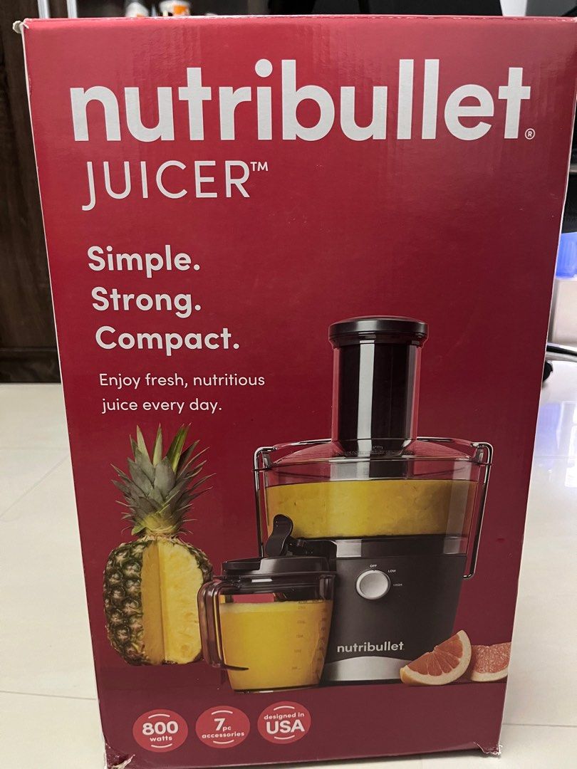 Nutribullet Juicer, TV & Home Appliances, Kitchen Appliances, Juicers