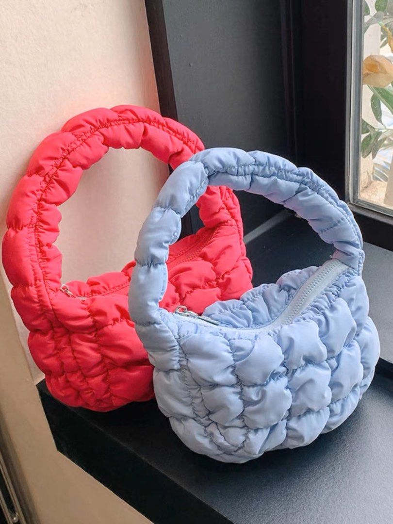 Red discount nylon handbags