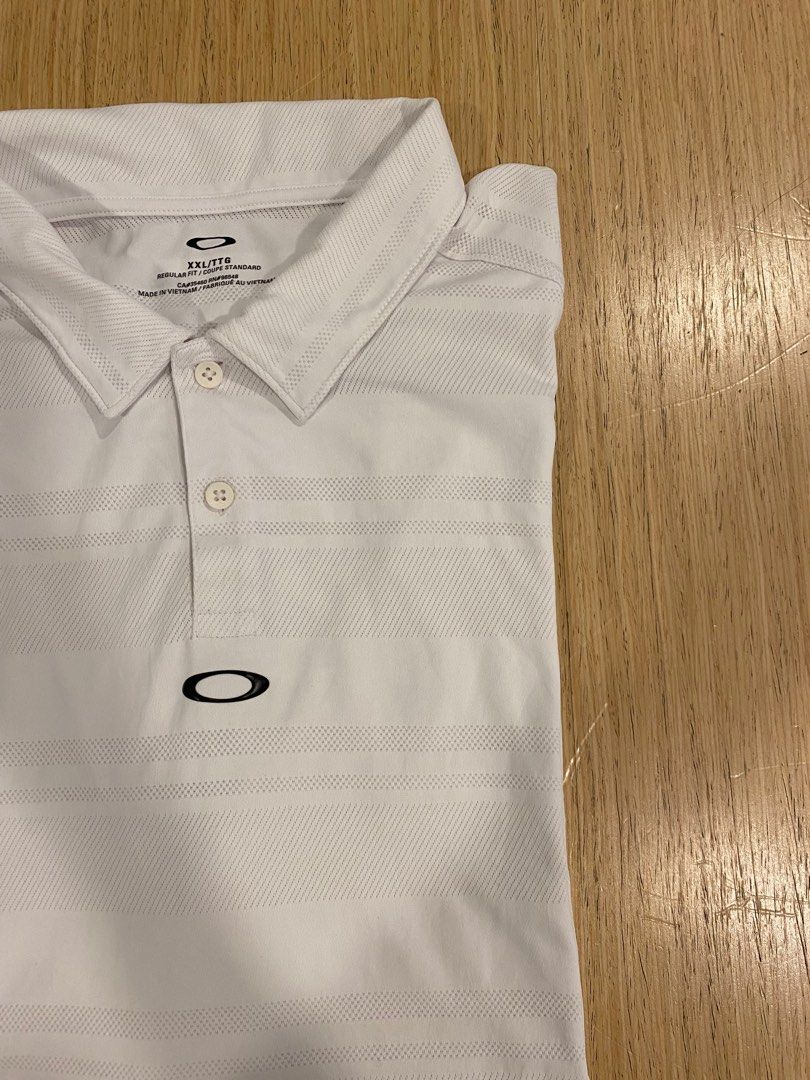 Oakley aero stripe jacquard polo hot sale