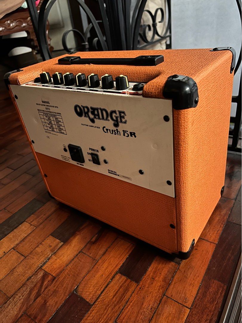 Orange Crush 15R Guitar Combo Amp with Built In Spring Reverb