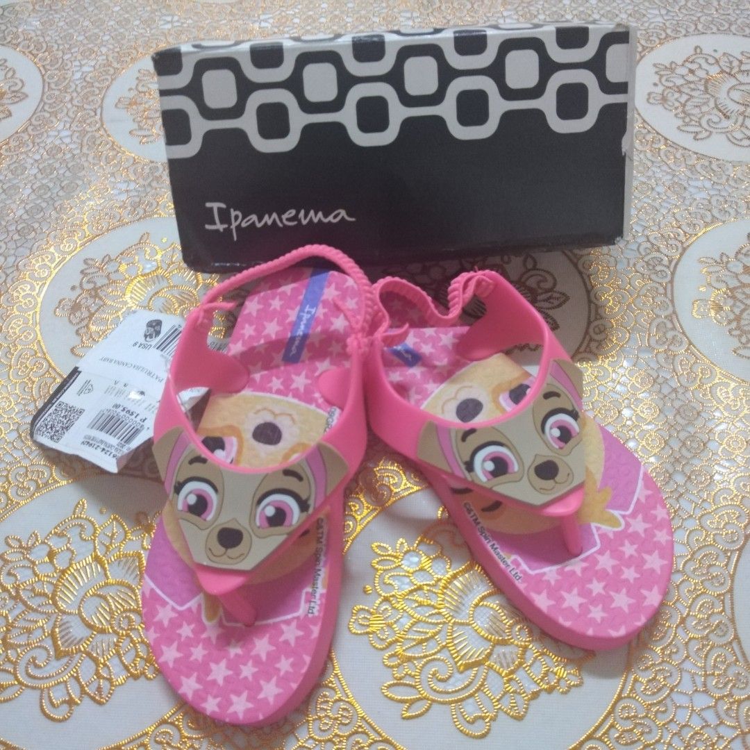 original and Brandnew IPANEMA SLIPPERS PAWPATROL SKY SIZE C9 SRP