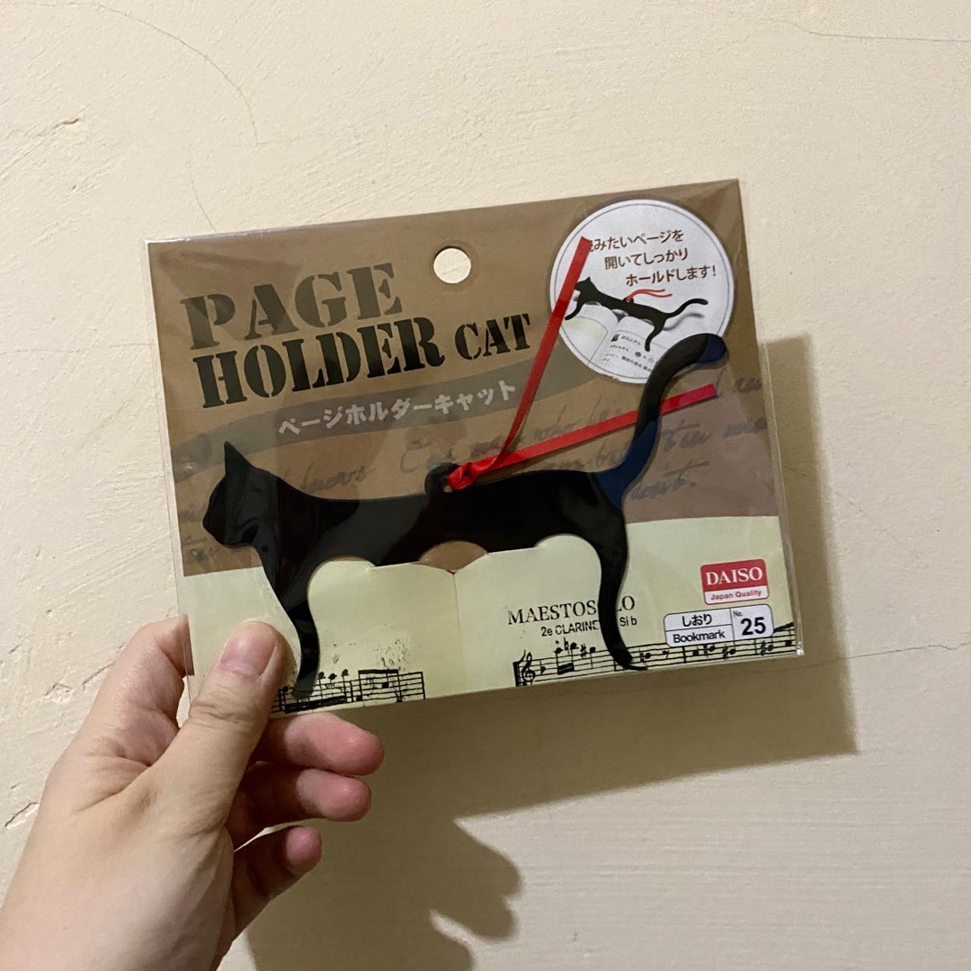 Page Holder Bookmark Daiso Japan on Carousell