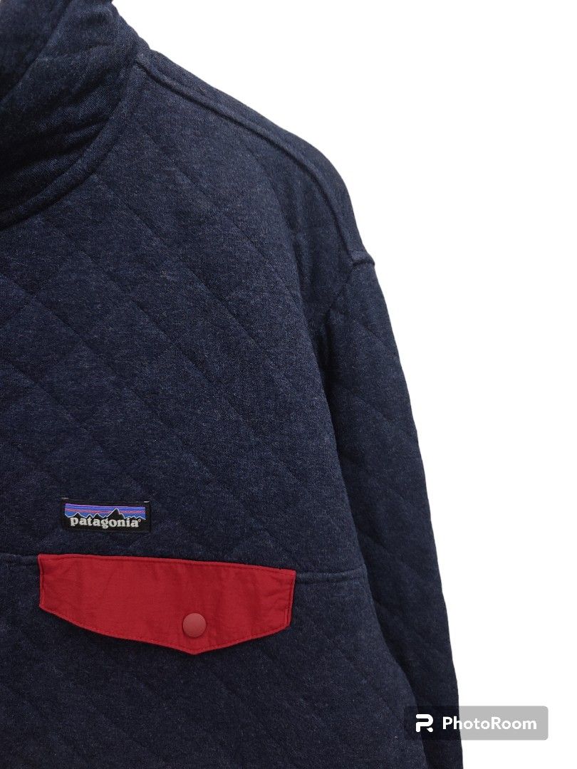 Patagonia quilted snap t pullover men's store