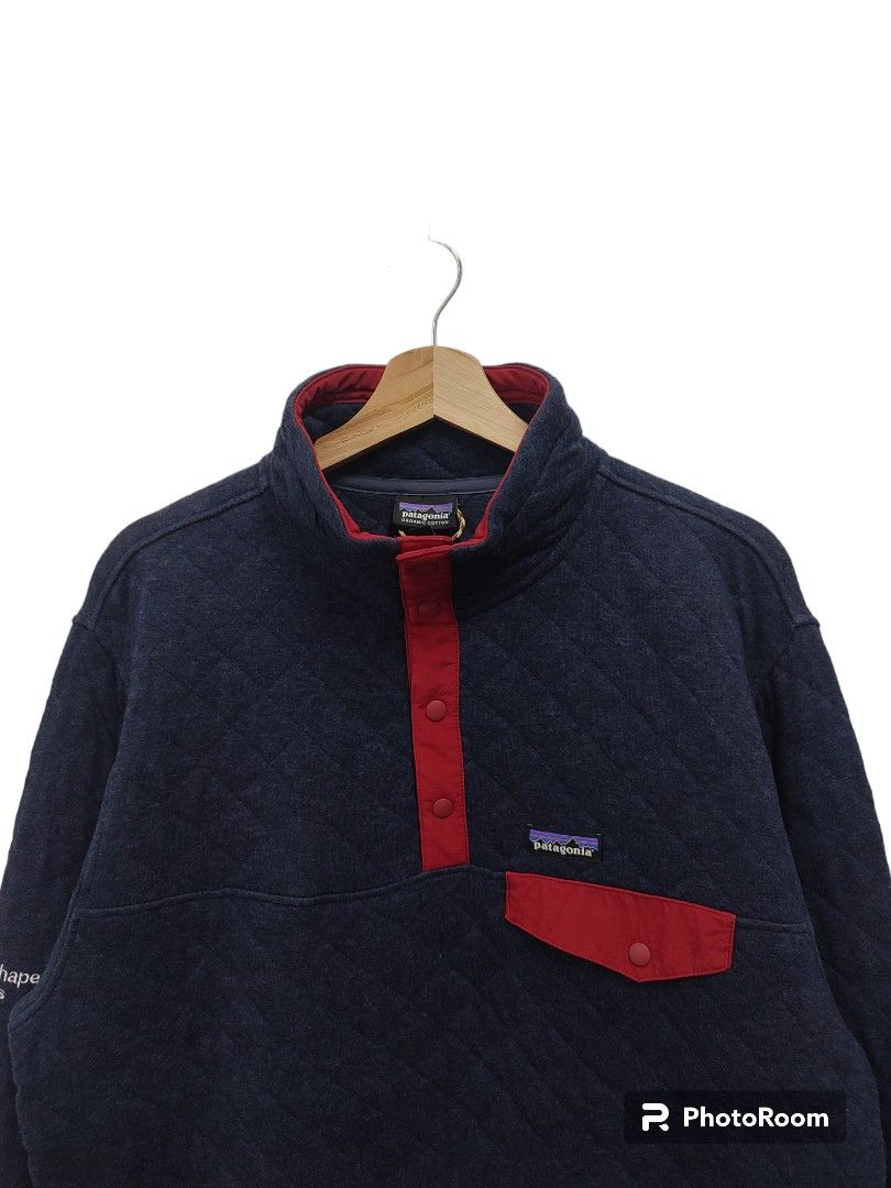 PATAGONIA MENS COTTON QUILT SNAP T PULLOVER Men s Fashion Coats