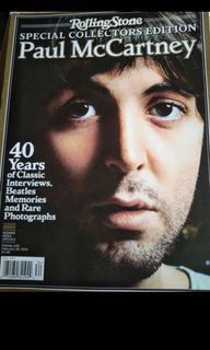 Paul McCartney Rolling stone magazine special