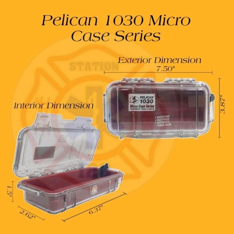 Étui 1030 Micro Case Pelican | Altitude Sports