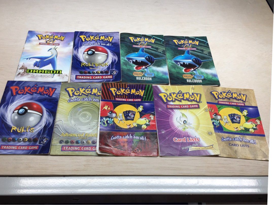 pokemon trading cards rule book lot, Hobbies & Toys, Toys & Games on Carousell pokemon trading cards rule book lot, Hobbies & Toys, Toys & Games on Carousell