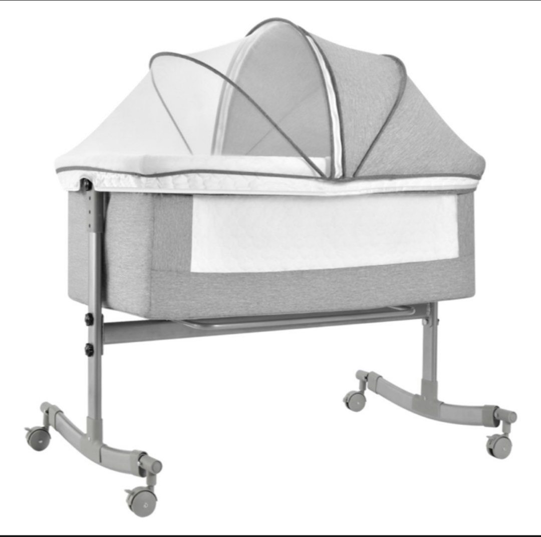 Portable baby cot/crib, Babies & Kids, Baby Nursery & Kids Furniture, Cots & Cribs on Carousell